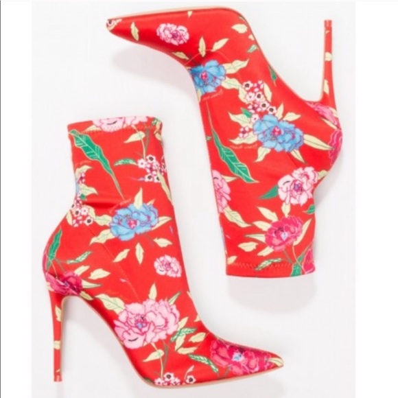 aldo floral boots